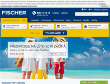 Tablet Screenshot of fischer.cz